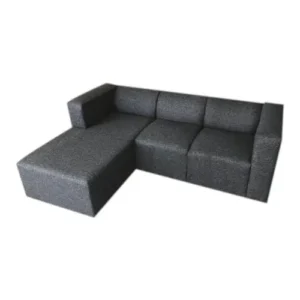 L-Shaped Fabric Sofa